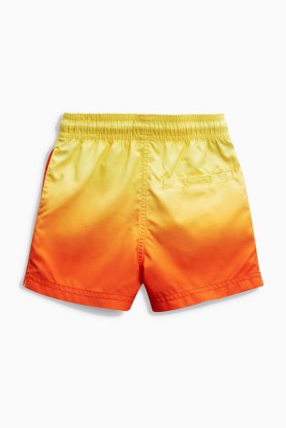 Orange Dip Dye Swim Shorts (3mths-16yrs)